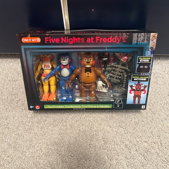 Jazwares Other - Five Nights at Freddy's 4-Pack: Toy Freddy Toy Bonnie Toy Chica & Mangle 5”